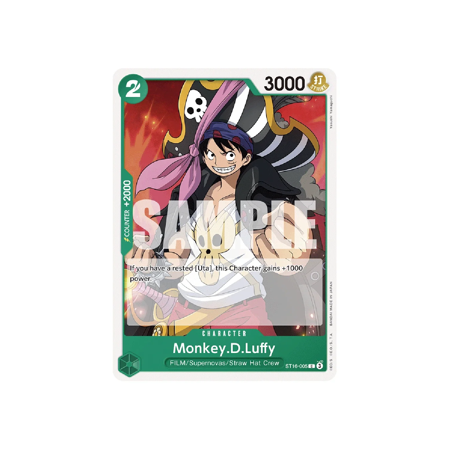 One Piece Card Game: ST-16 Green Uta - Starter Deck - Image 5