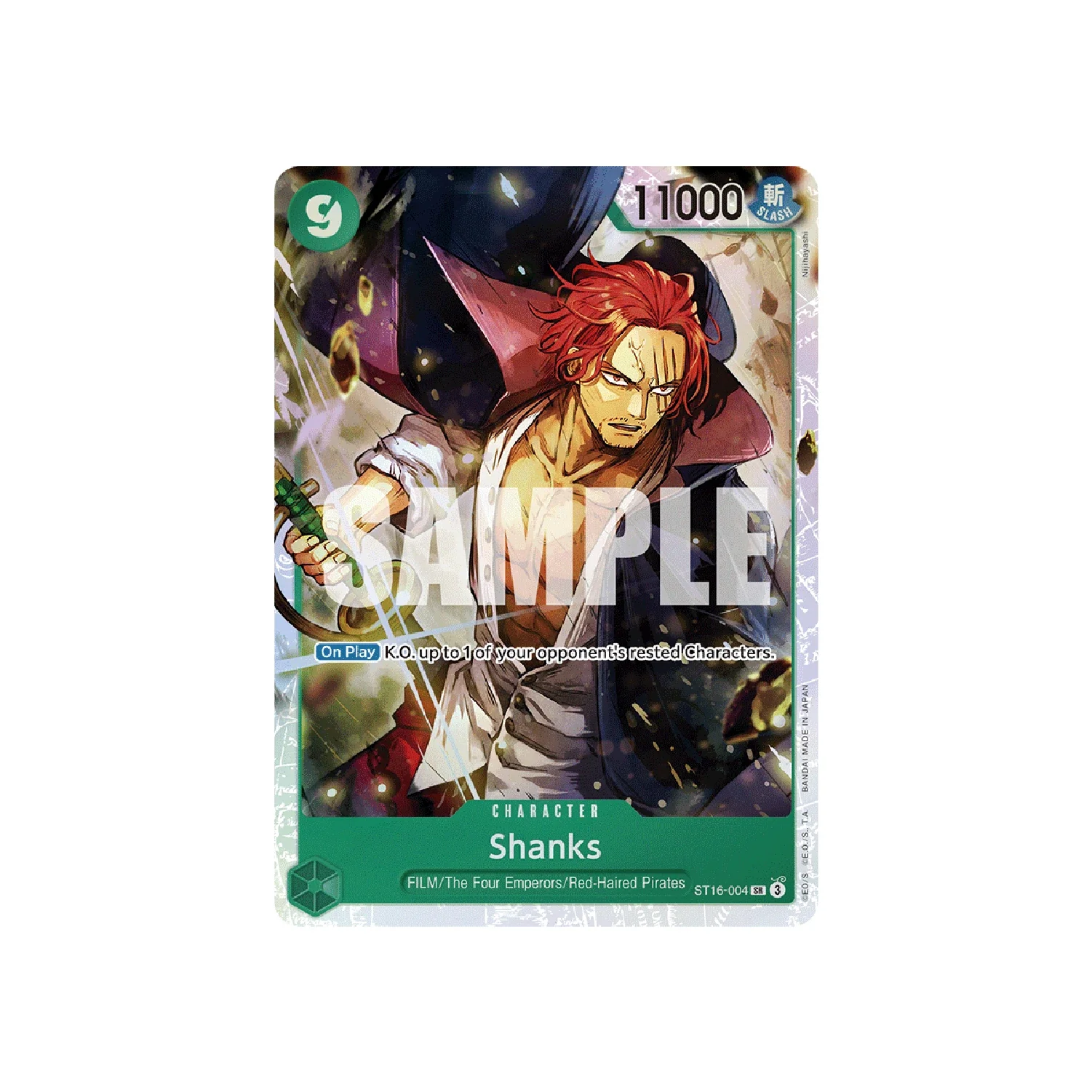 One Piece Card Game: ST-16 Green Uta - Starter Deck - Image 8