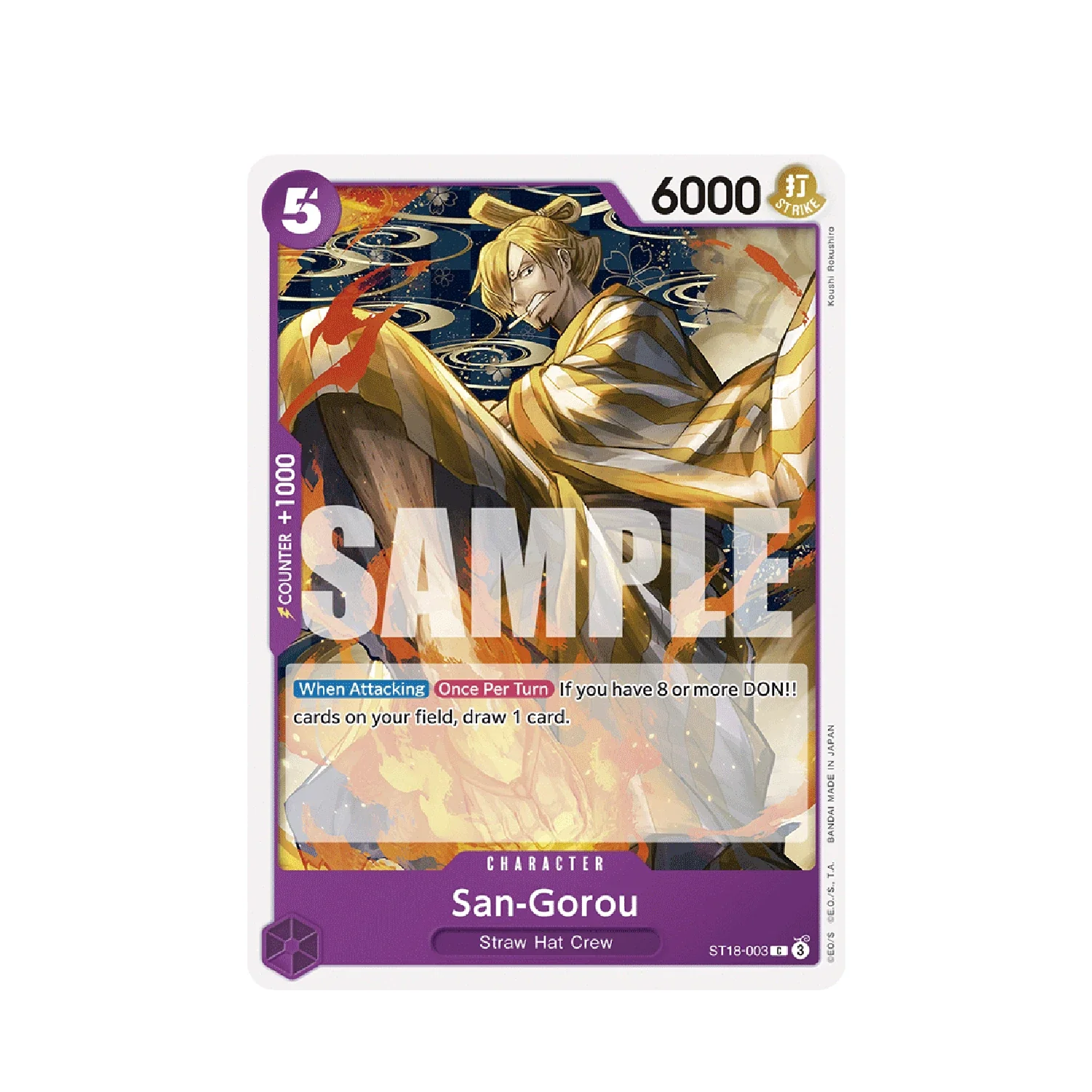 One Piece Card Game: ST-18 Purple Monkey D. Luffy - Starter Deck - Image 5