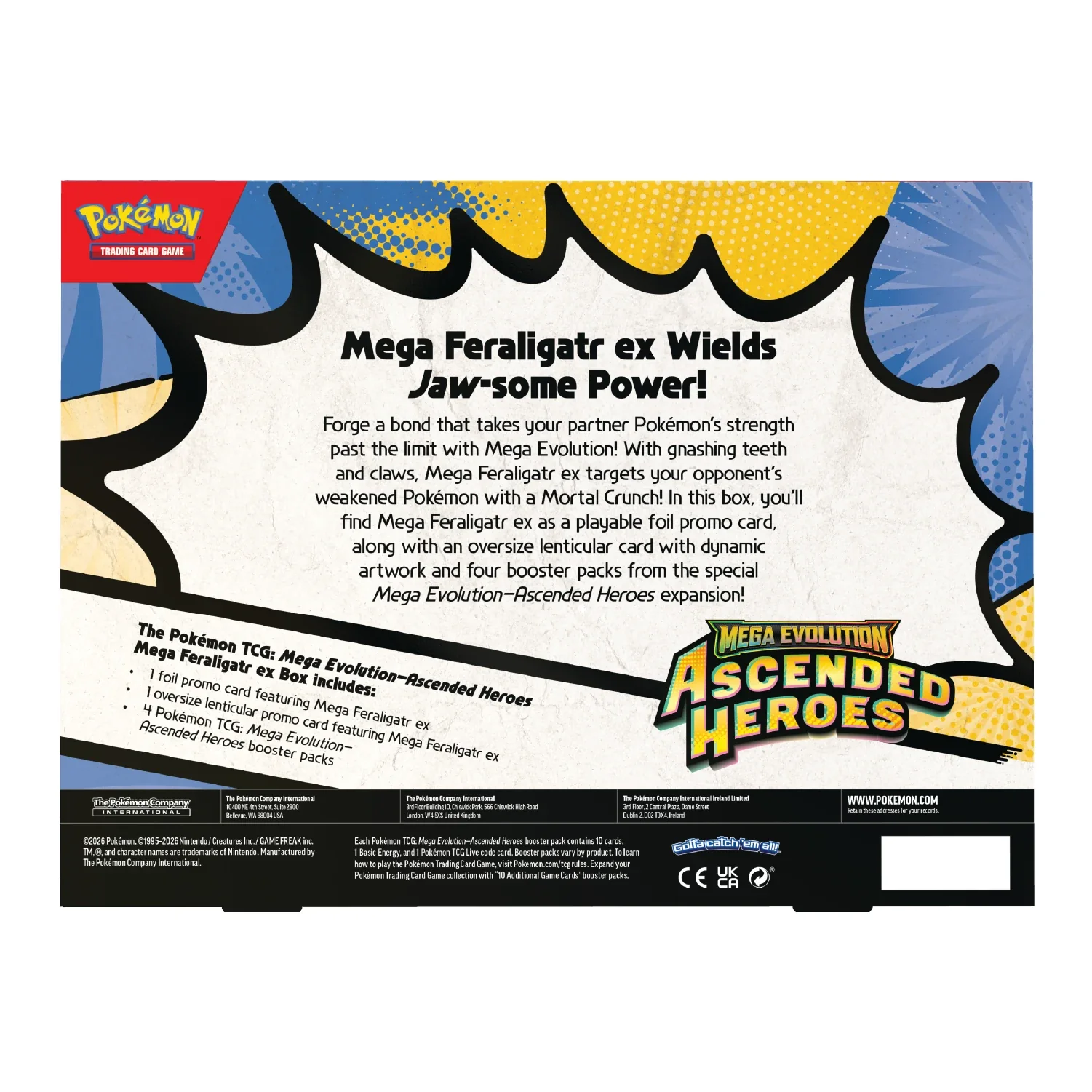 Pokemon TCG: Ascended Heroes - Mega Feraligatr ex Box - Image 5