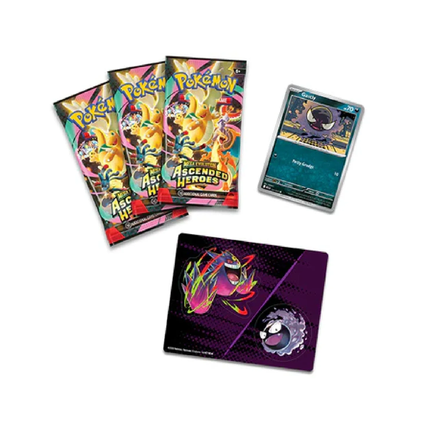 Pokemon TCG: Ascended Heroes - Mega Gengar Tech Sticker Collection - Image 5