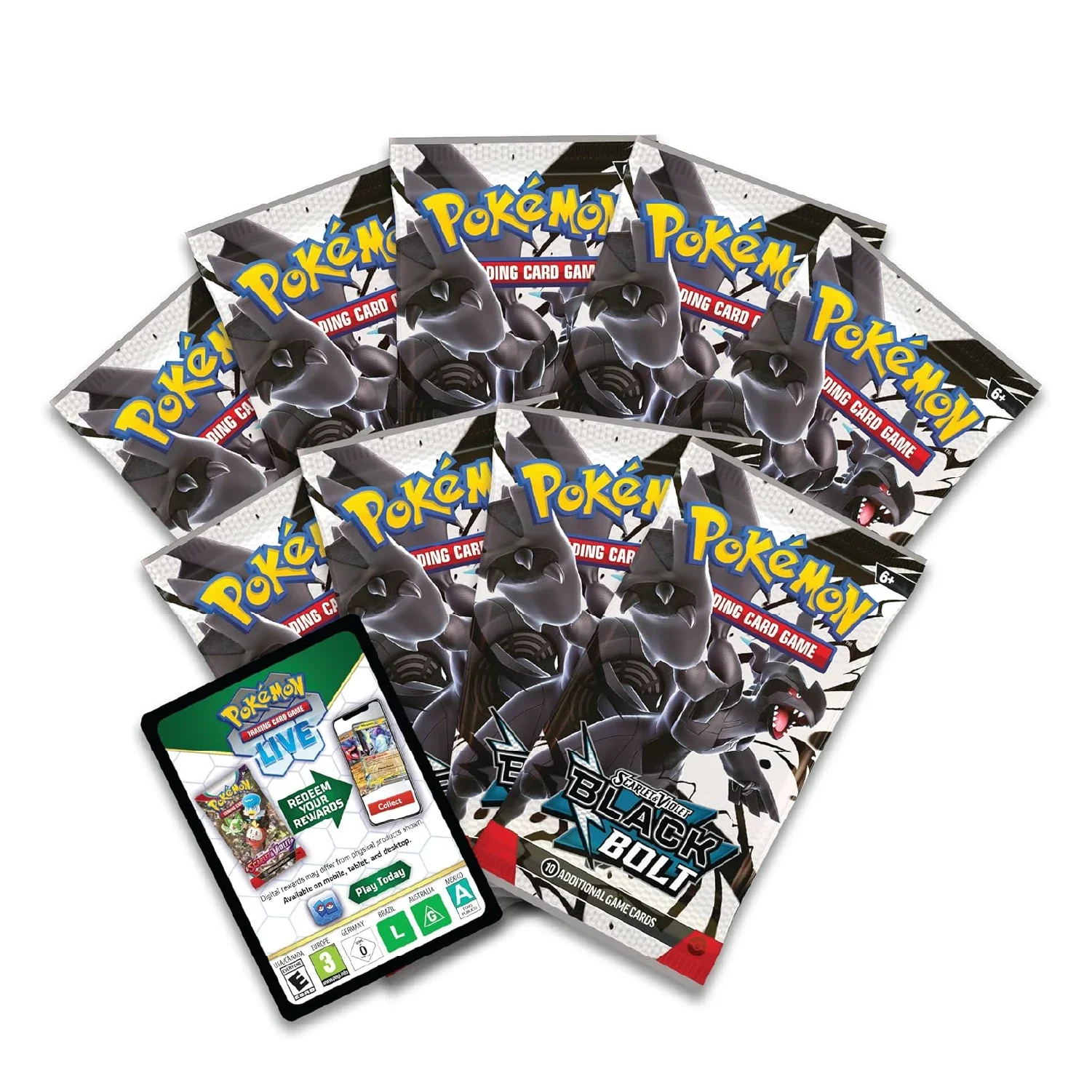 Pokemon TCG: Black Bolt - Elite Trainer Box + Acrylic Bundle - Image 7