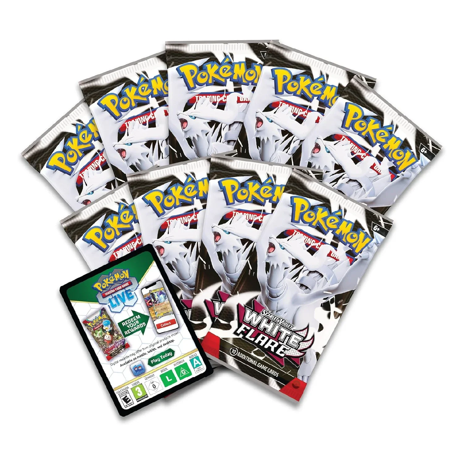 Pokemon TCG: White Flare - Elite Trainer Box + Acrylic Display Case Bundle - Image 4