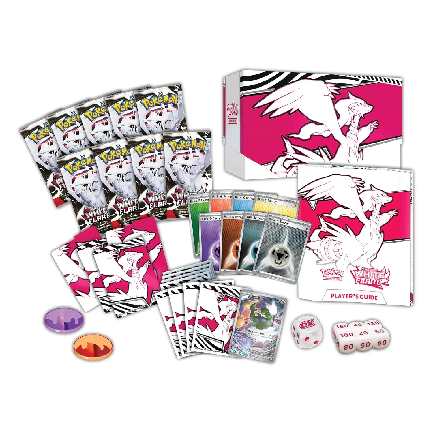 Pokemon TCG: White Flare - Elite Trainer Box + Acrylic Display Case Bundle - Image 3