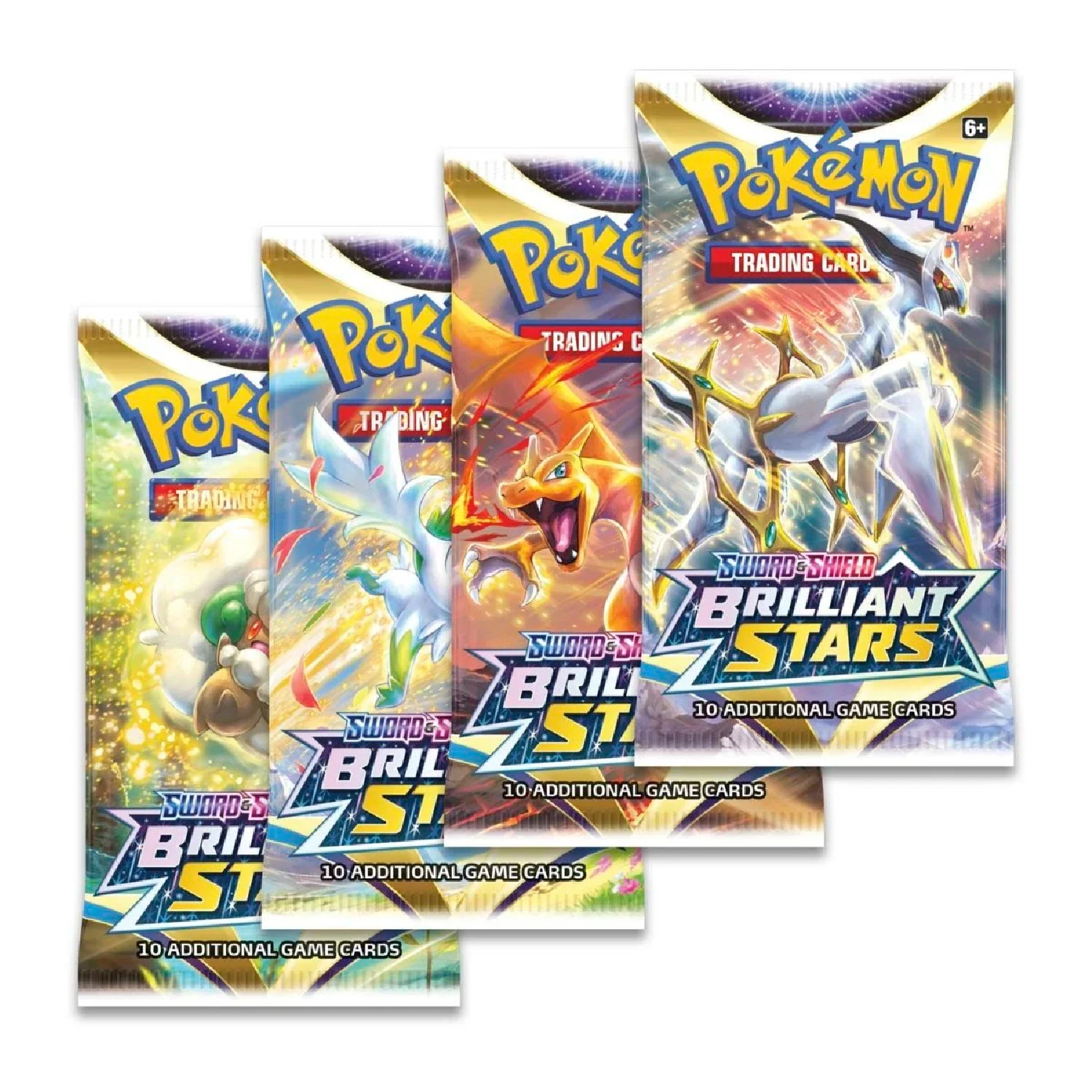 Pokemon TCG: Brilliant Stars 3 Booster Packs - Glaceon Promo - Image 9