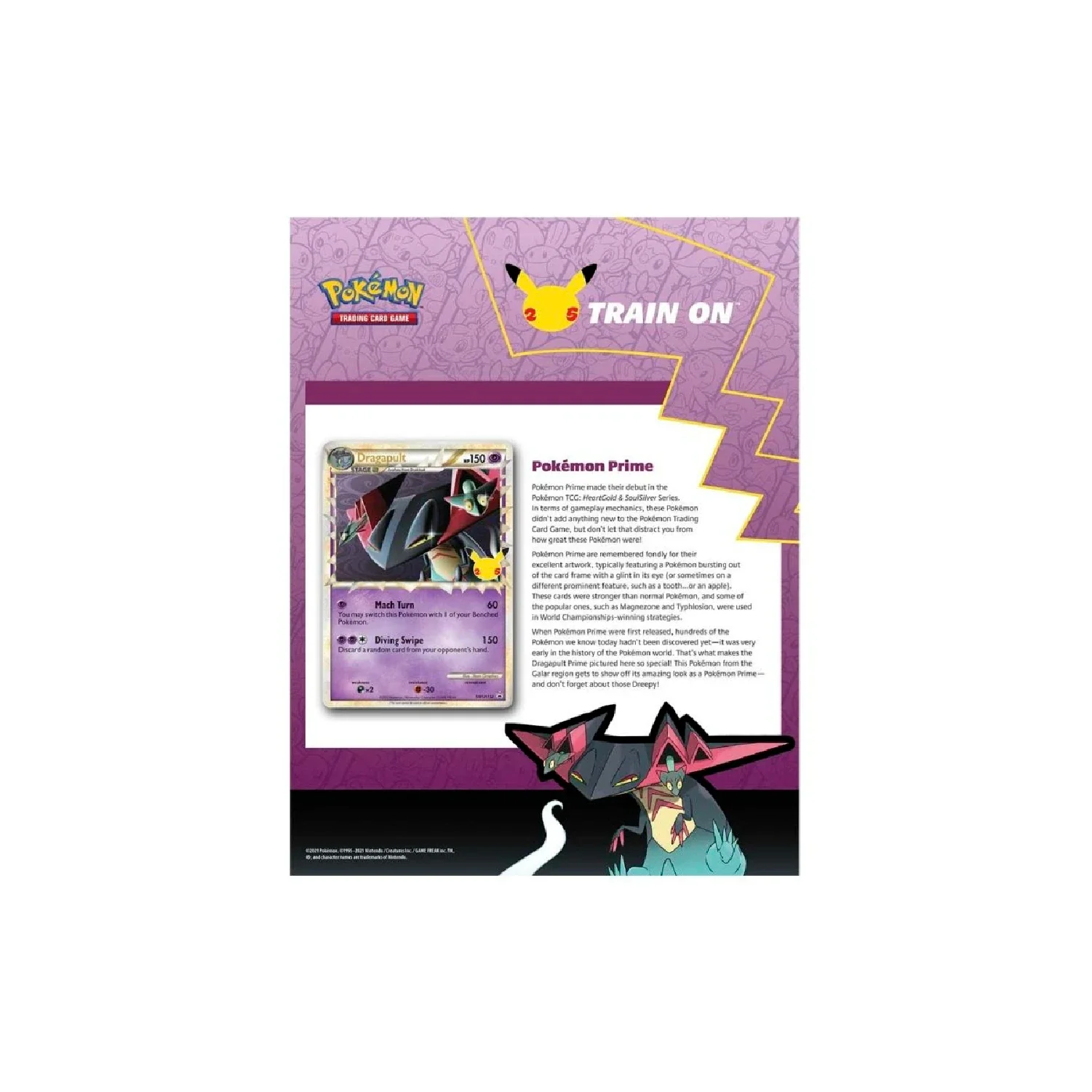Pokemon TCG: Celebrations Dragapult Prime Collection - Image 6