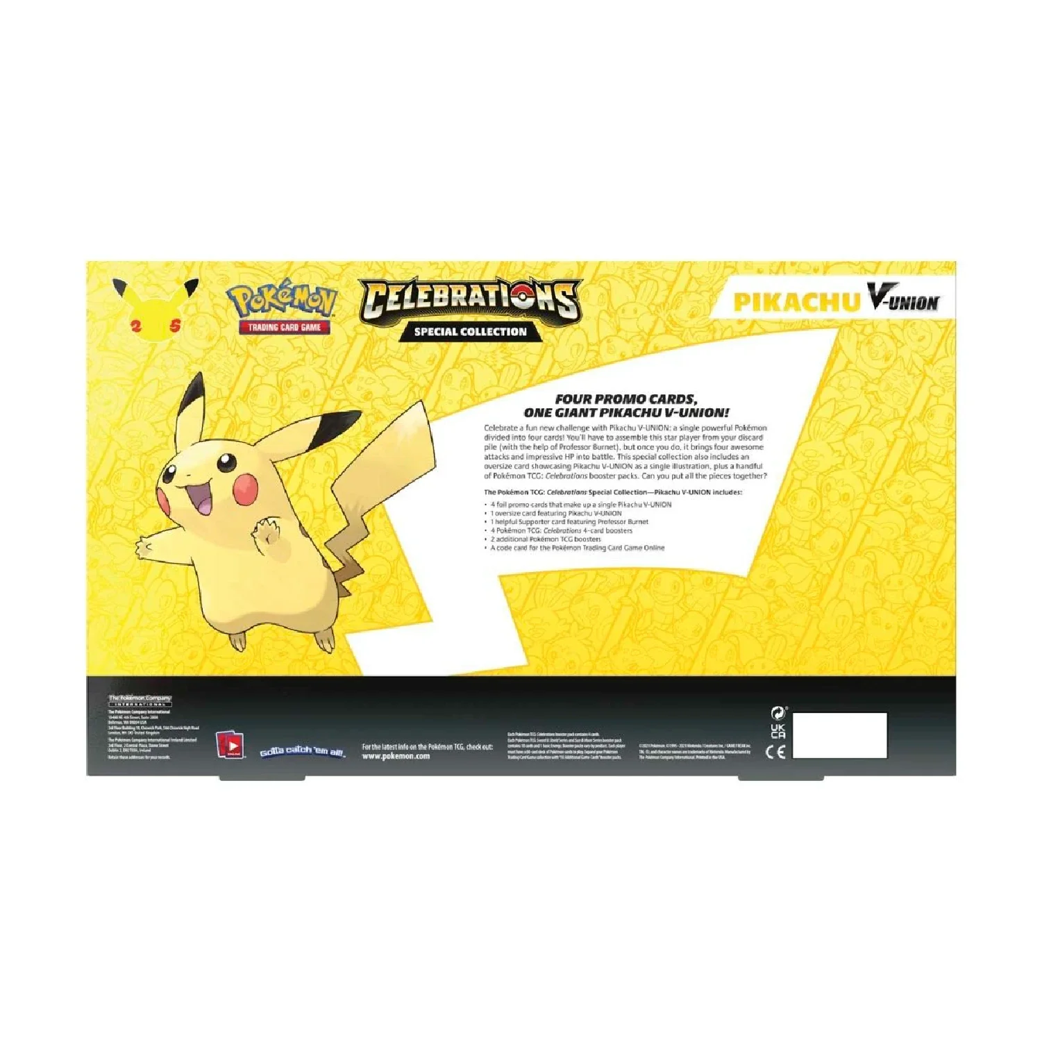 Pokemon TCG: Celebrations Special Collection - Pikachu V-UNION - Image 5
