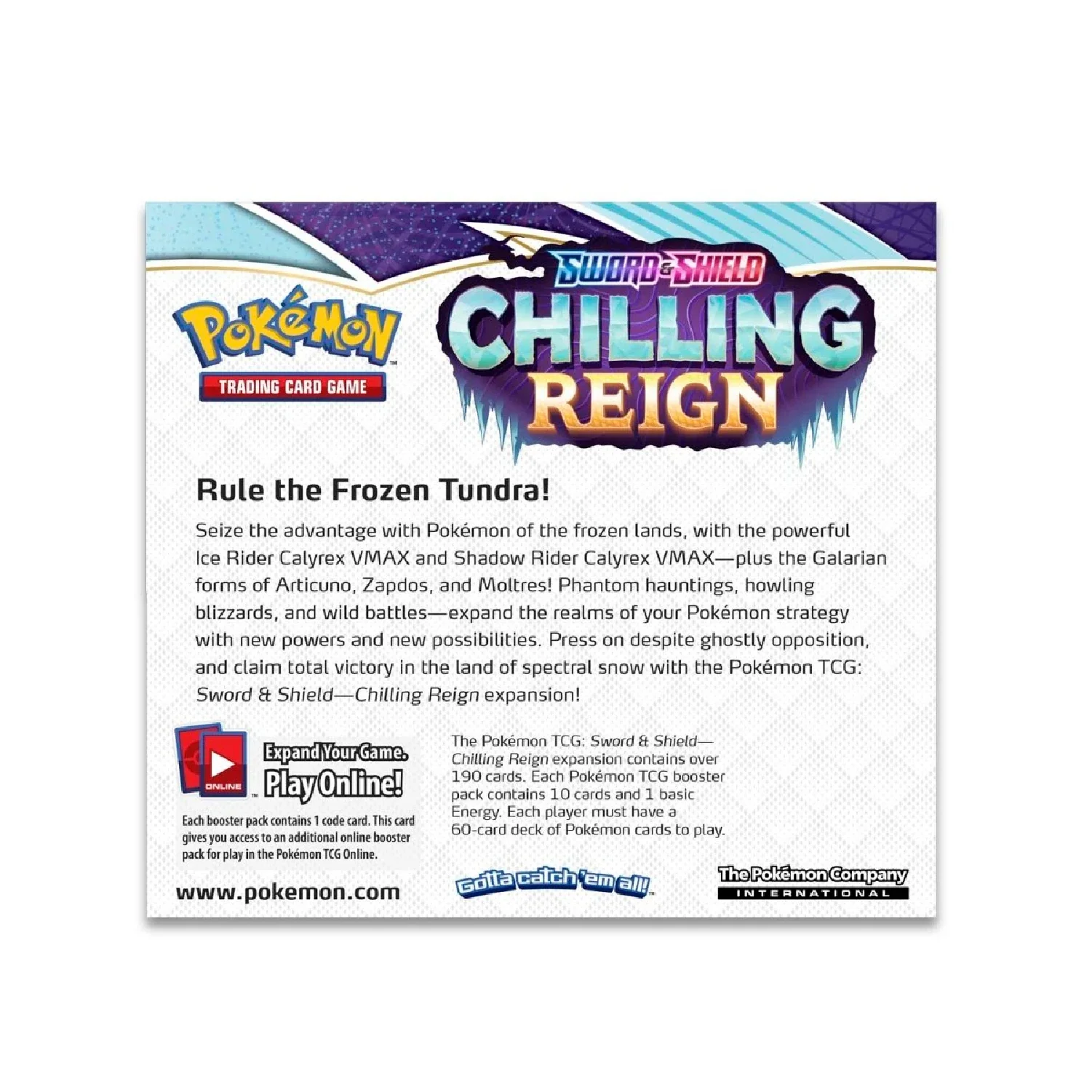 Pokemon TCG: Chilling Reign Booster Box - Image 11