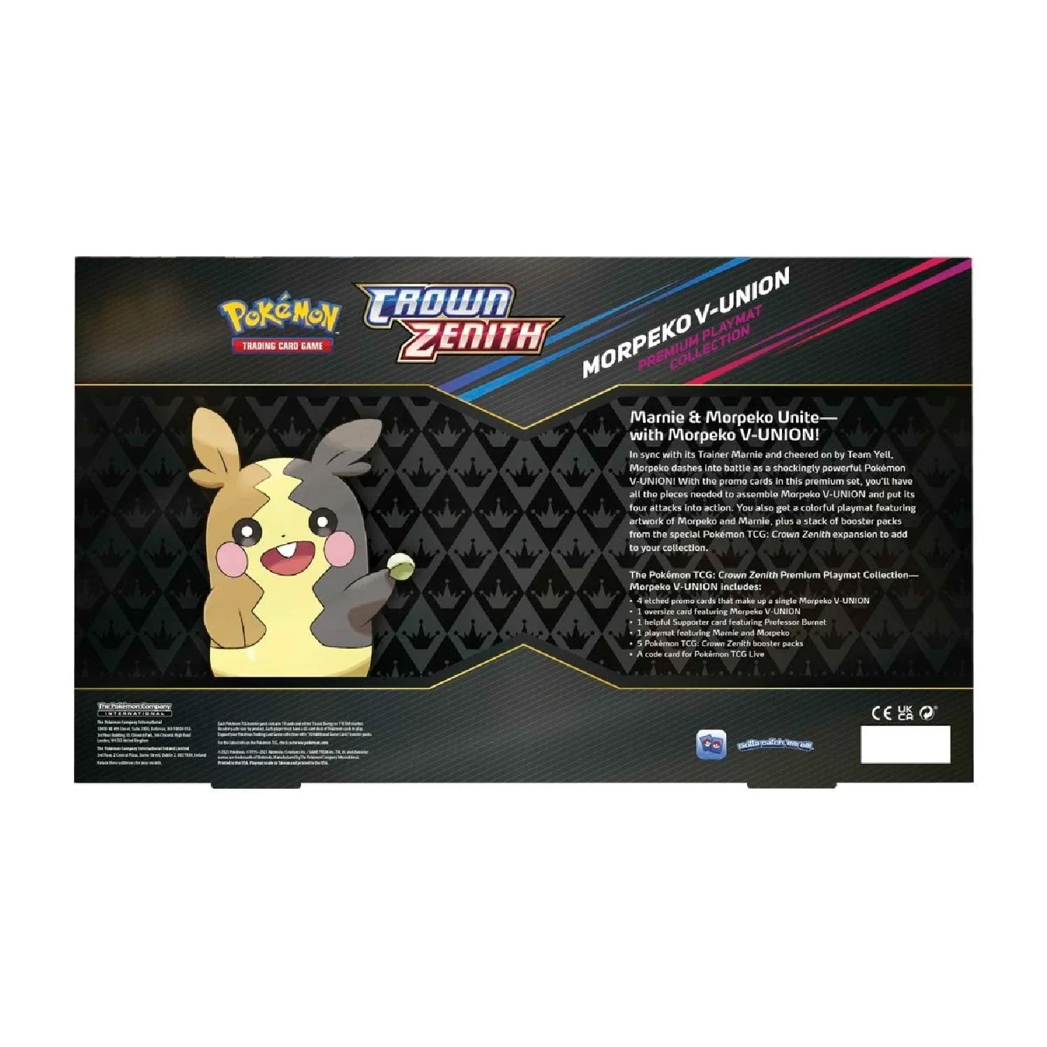 Pokemon TCG: Crown Zenith Premium Playmat Collection (Morpeko V-UNION) - Image 9