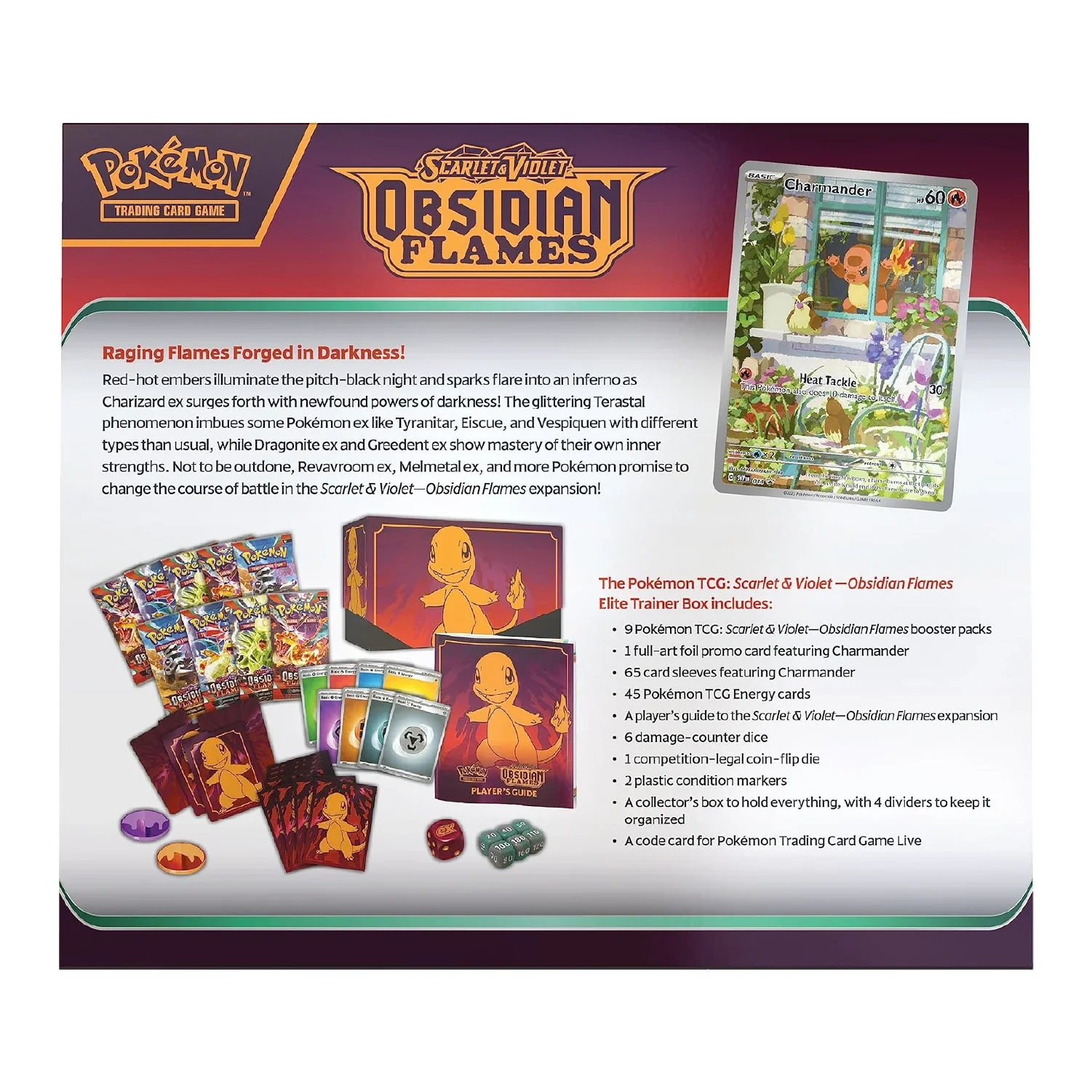 Pokemon TCG: Obsidian Flames - Elite Trainer Box - Image 5