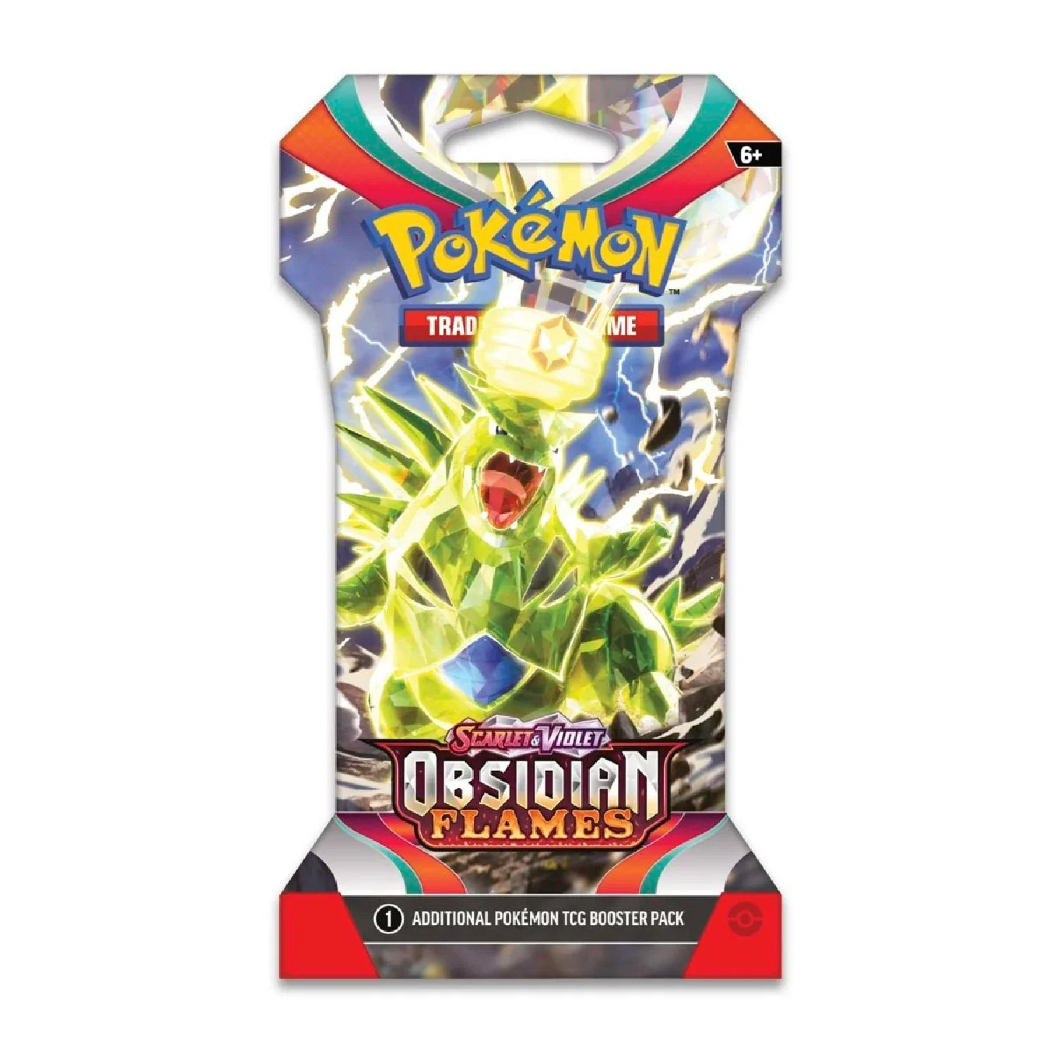 Pokemon TCG: Obsidian Flames - Sleeved Booster Pack - Image 3