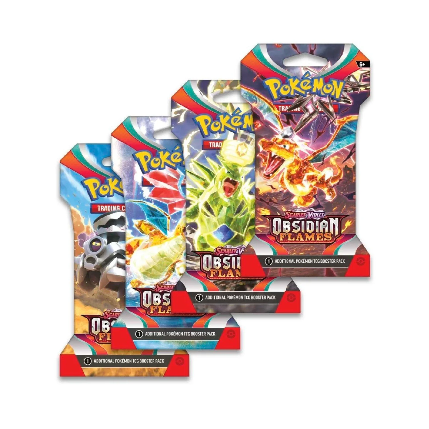 Pokemon TCG: Obsidian Flames - Sleeved Booster Pack - Image 5