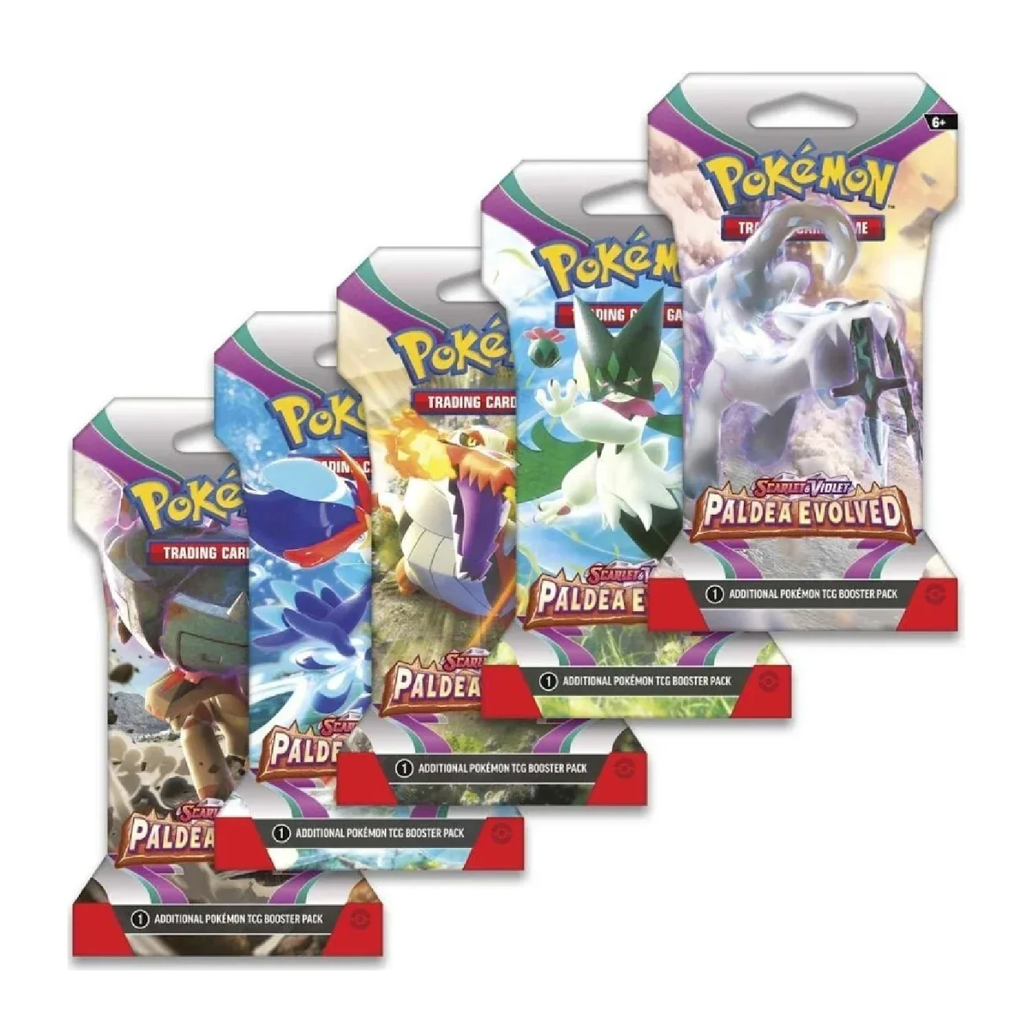 Pokemon TCG: Paldea Evolved - Sleeved Booster Pack - Image 3