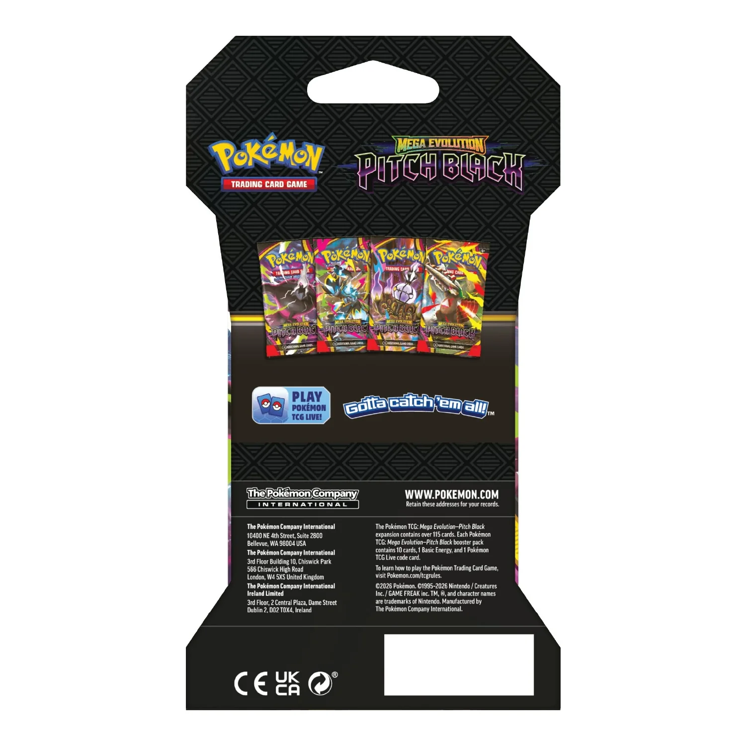 Pokemon TCG: Pitch Black - Sleeved Booster Pack - Image 5