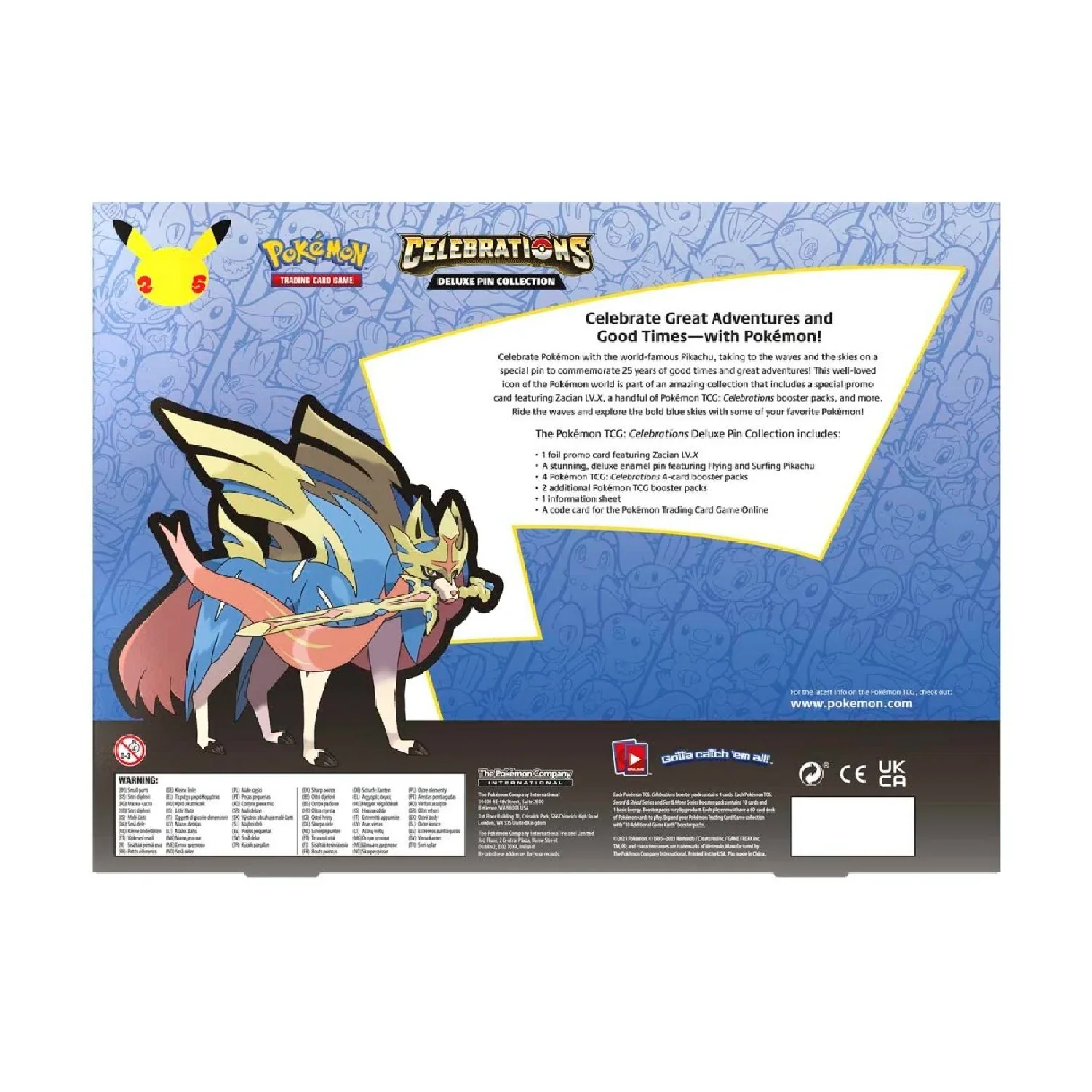 Pokemon TCG: Celebrations Deluxe Pin Collection - Image 7