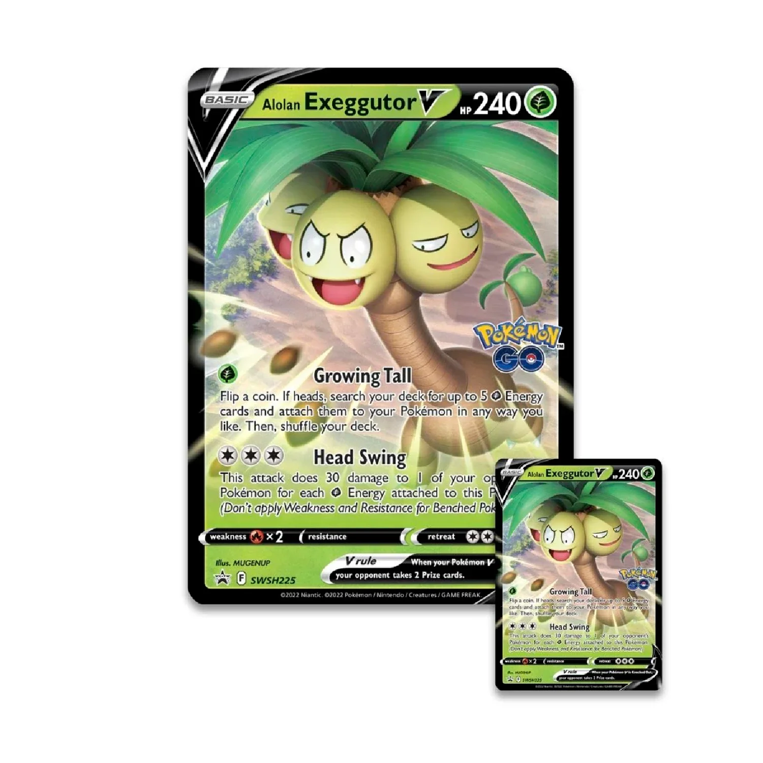 Pokemon TCG: Pokemon GO Collection - Alolan Exeggutor V - Image 3