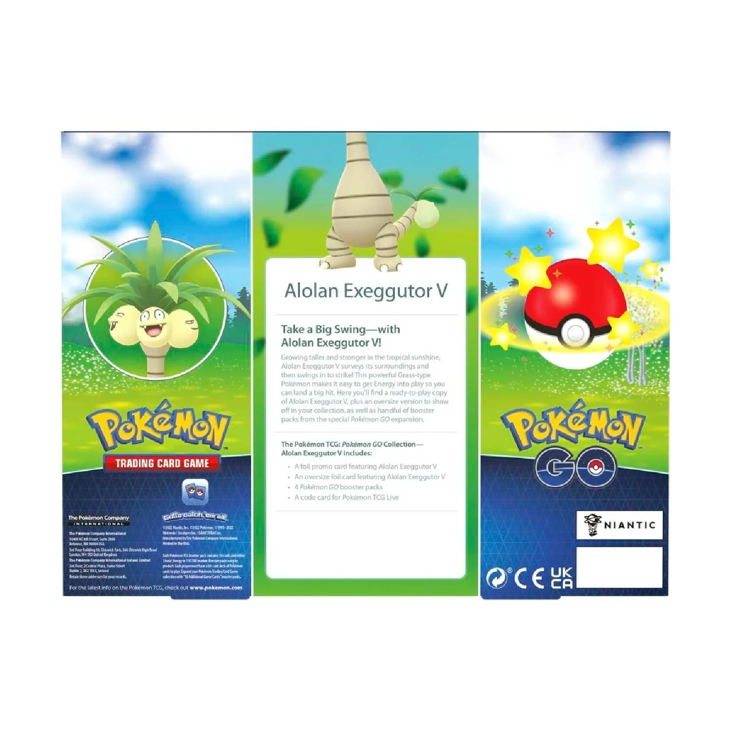 Pokemon TCG: Pokemon GO Collection - Alolan Exeggutor V - Image 4
