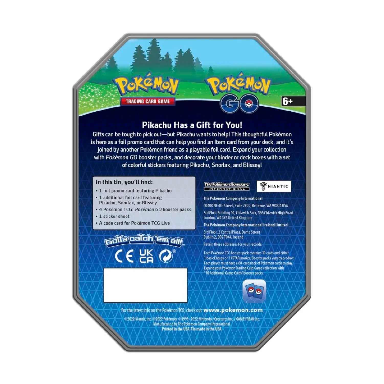 Pokemon TCG: Pokemon GO Tin (Snorlax) - Image 8