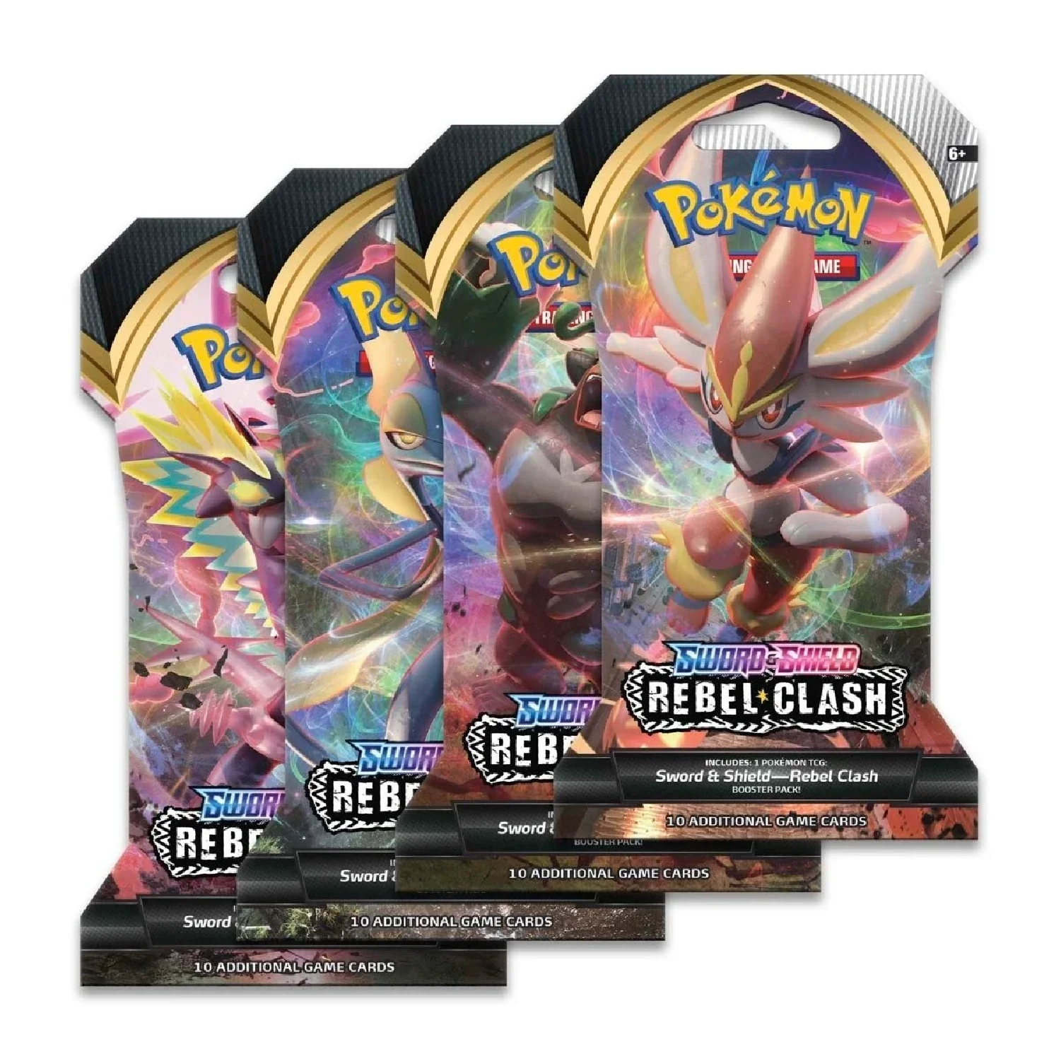Pokemon TCG: Rebel Clash Sleeved Booster Pack - Image 6
