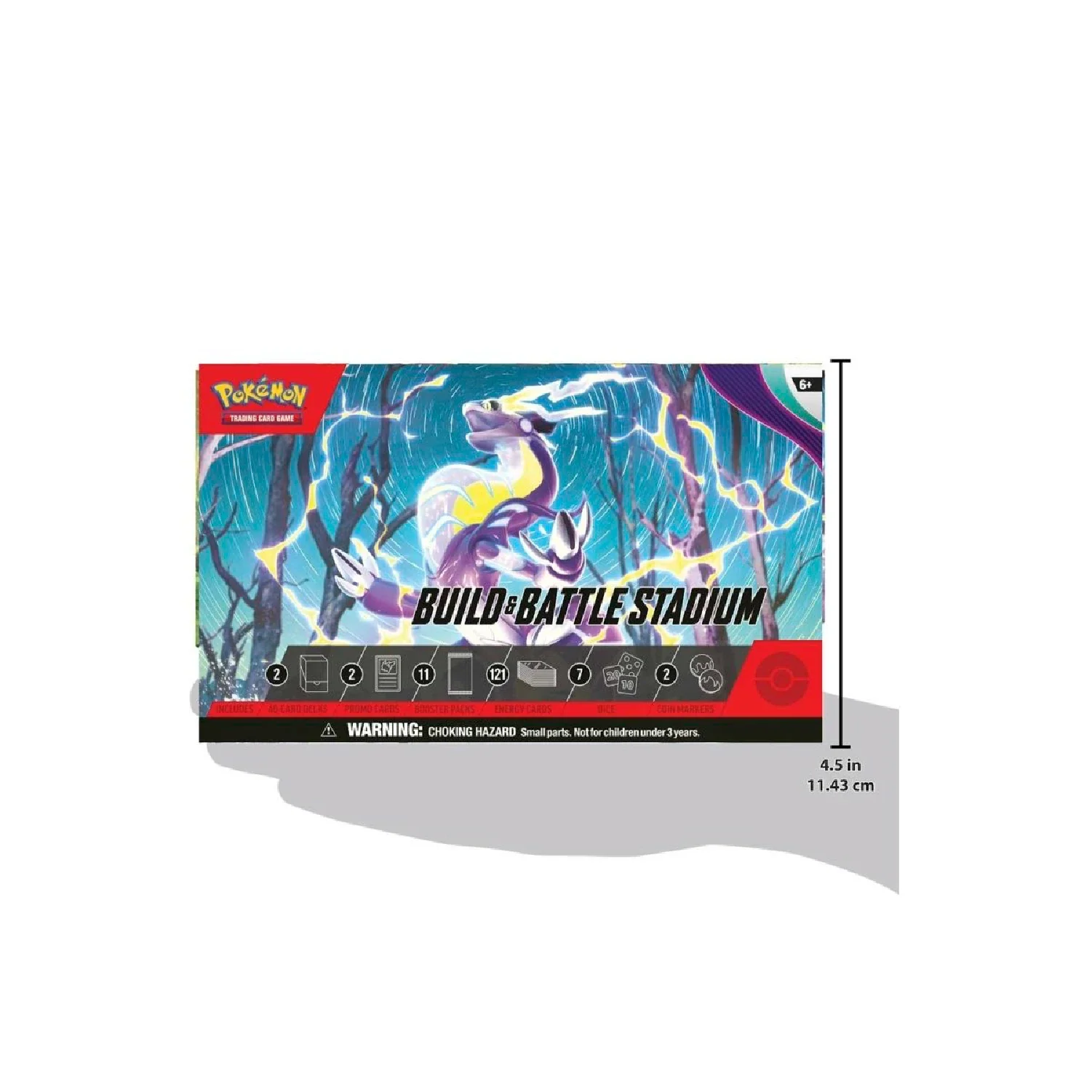 Pokemon TCG: Scarlet & Violet: Base Set - Build and Battle Stadium - Image 3
