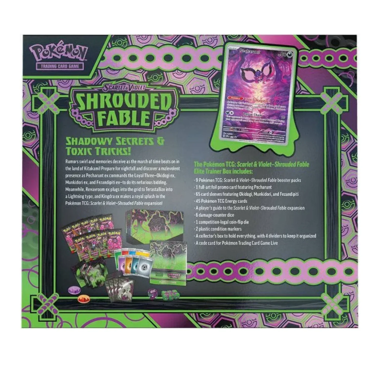 Pokemon TCG: Shrouded Fable - 10x Elite Trainer Box [Sealed Case] - Image 6
