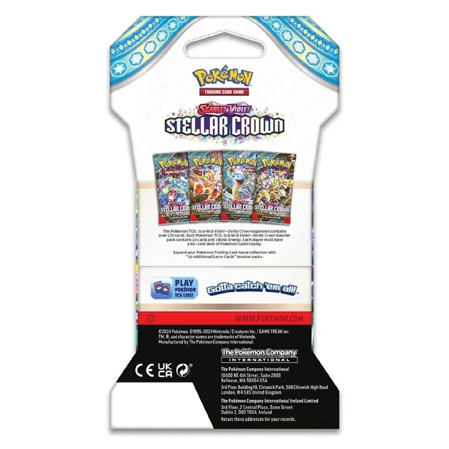 Pokemon TCG: Stellar Crown - Sleeved Booster Pack - Image 5