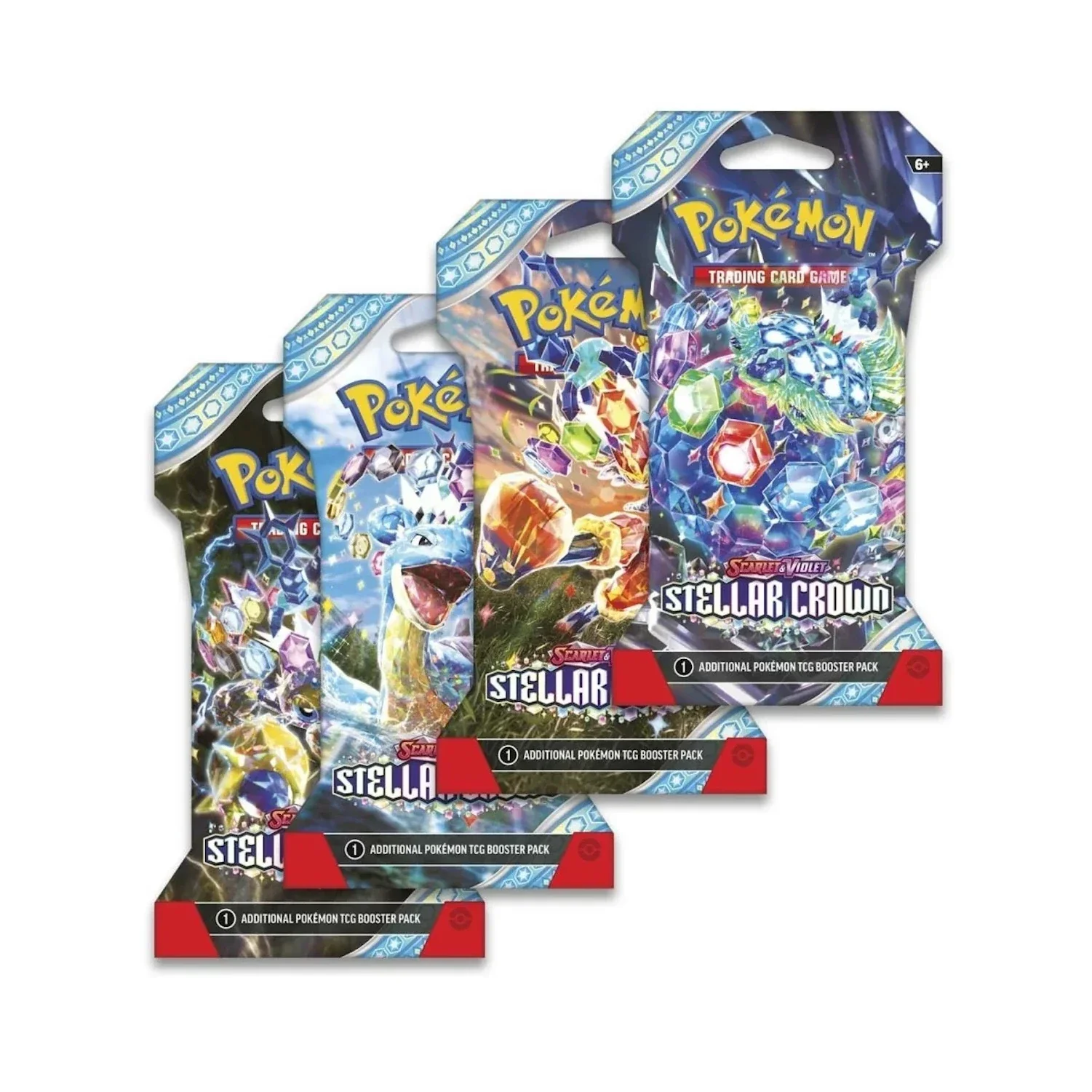 Pokemon TCG: Stellar Crown - Sleeved Booster Pack - Image 6