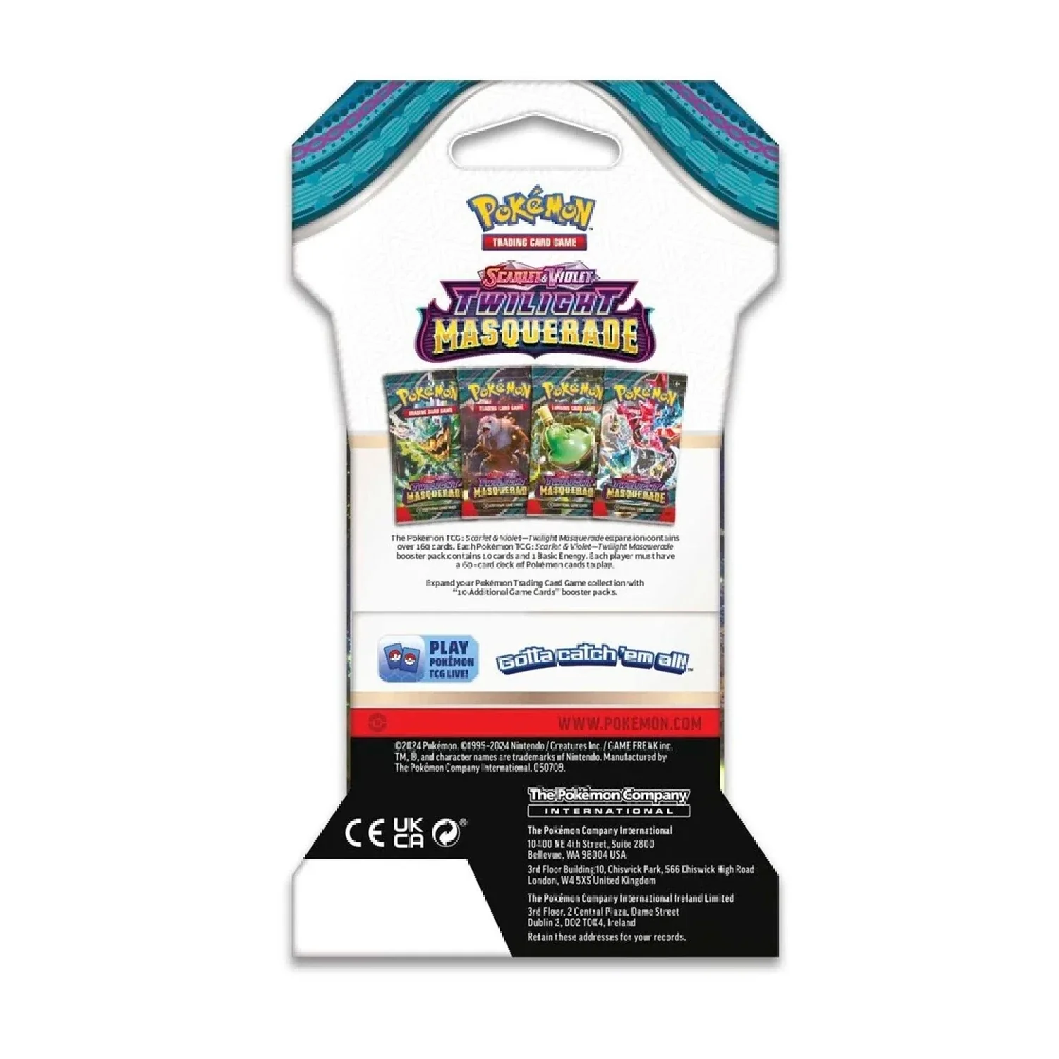Pokemon TCG: Twilight Masquerade - Sleeved Booster Pack - Image 5