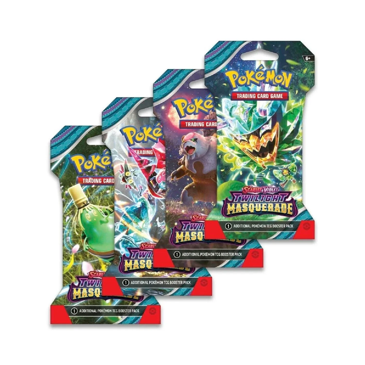 Pokemon TCG: Twilight Masquerade - Sleeved Booster Pack - Image 6